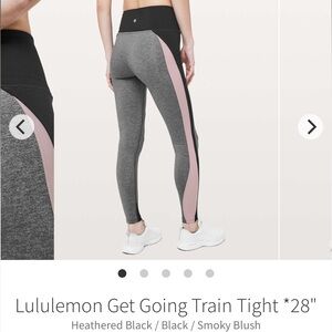 Lululemon Get Going Train Tight *28" Size 6
